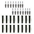 Set of 16 Denso U-Groove Spark Plugs & NGK Coil Boots for 1500 300 Charger (V8)