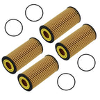 Set of 4 Oil Filters for Audi A3 A4 VW Golf Jetta (2006–2021)