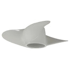 7.5x7 Boat Prop for Yamaha/Hidea 4-6HP (6E0-45943-01-EL) Aluminum RHD