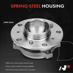 2X Front Wheel Hub & Bearing Assembly for BMW M6 Gran Coupe (2016–2019)