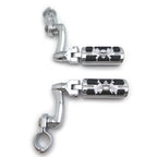 Arched FootPeg Kit for Harley XL & Yamaha Virage (1.25")