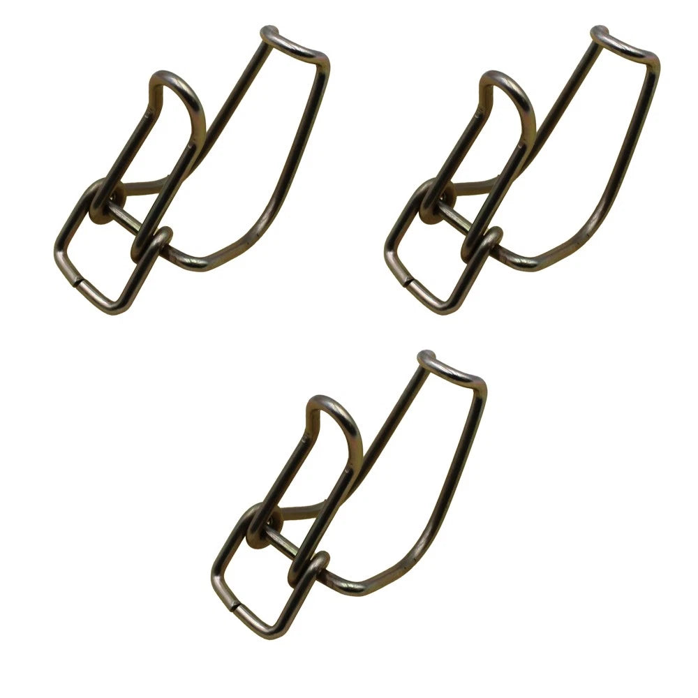 Set of 3 Air Filter Retaining Clips for JCB Backhoe (580/12023)