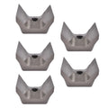 5Pcs Knife Teeth for Fecon Forestry Mulcher BH 62SS BH 74SS BH 85SS CEM36