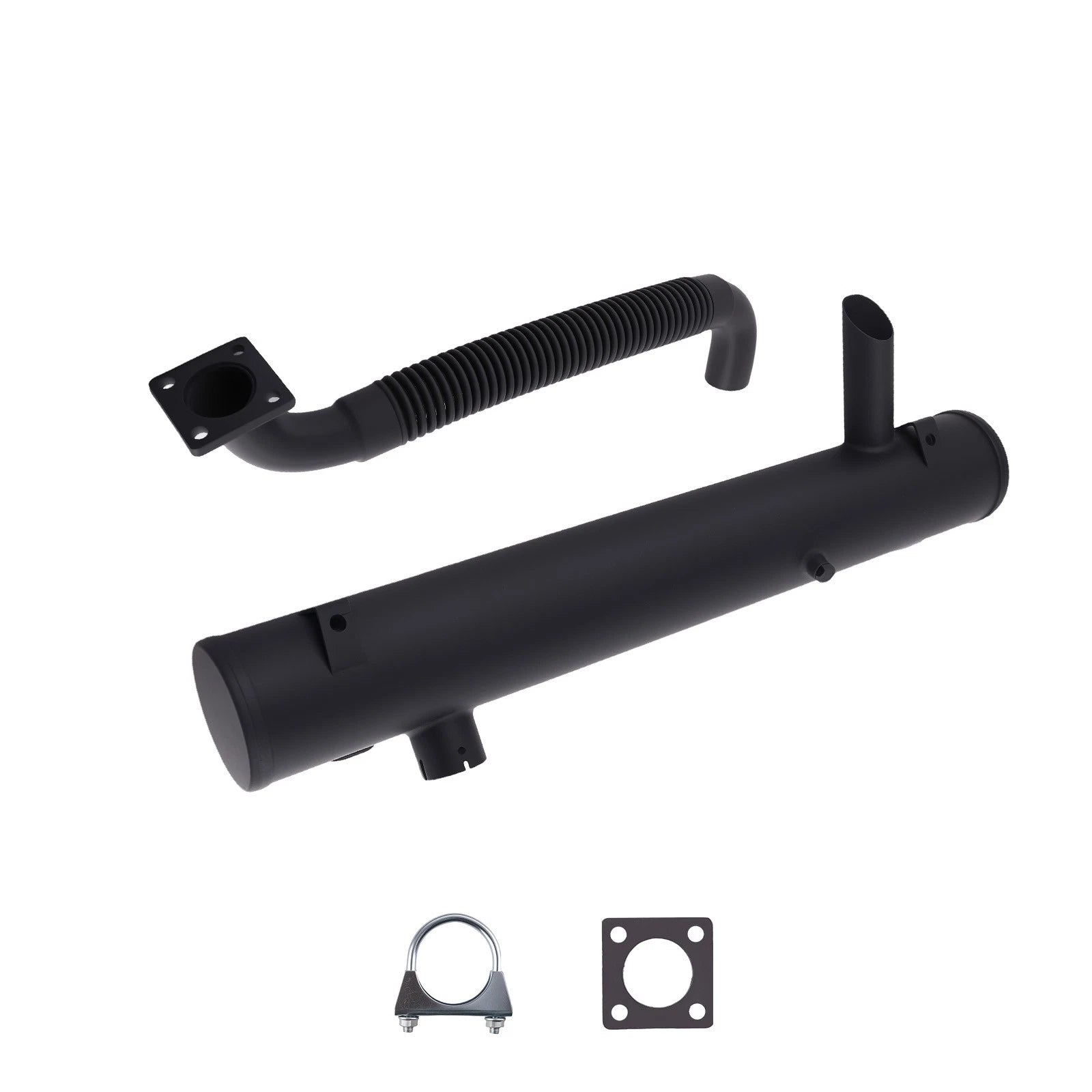 Muffler & Exhaust Pipe Kit for Bobcat Loader 643 645 743 (6514737, 6569624)