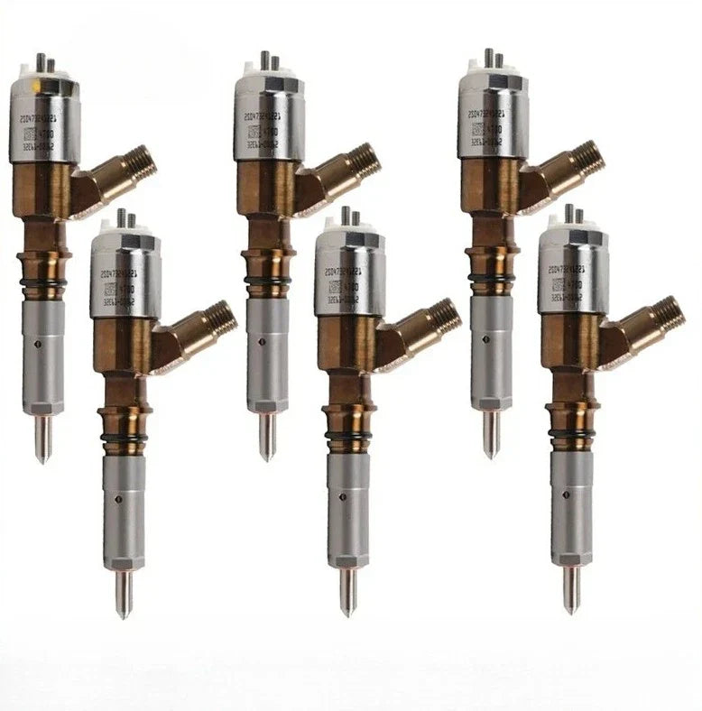 6PCS Fuel Injector for Caterpillar C6.4 320D (2006–2014)