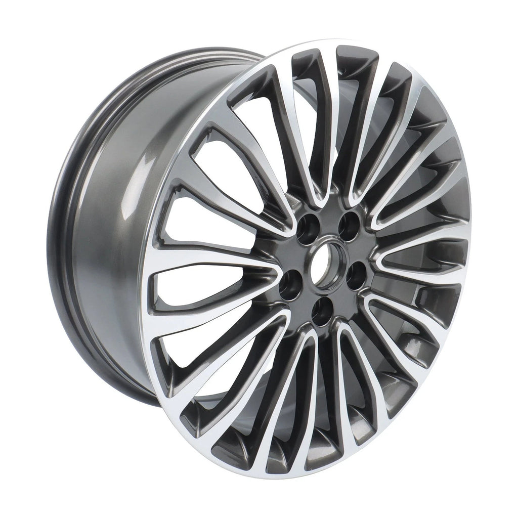 18" Wheel for Ford Fusion (2017–2018) Machined Charcoal Rim