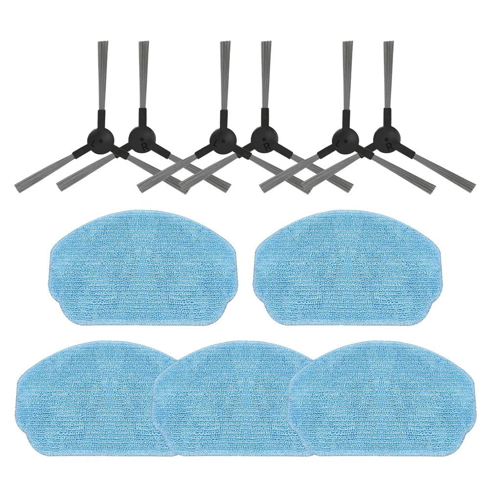Side Brush Mop Replacement Parts Kit for Midea VCR04W (2018–2023)