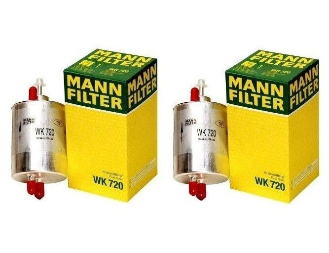Set of 2 Mann WK720 Fuel Filters for MB W203 C215 S210 A208 W463 R129 R170