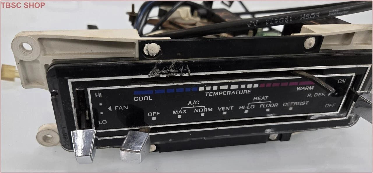 AC Heater Climate Control Temperature Unit for Ford Thunderbird (1979–1986)