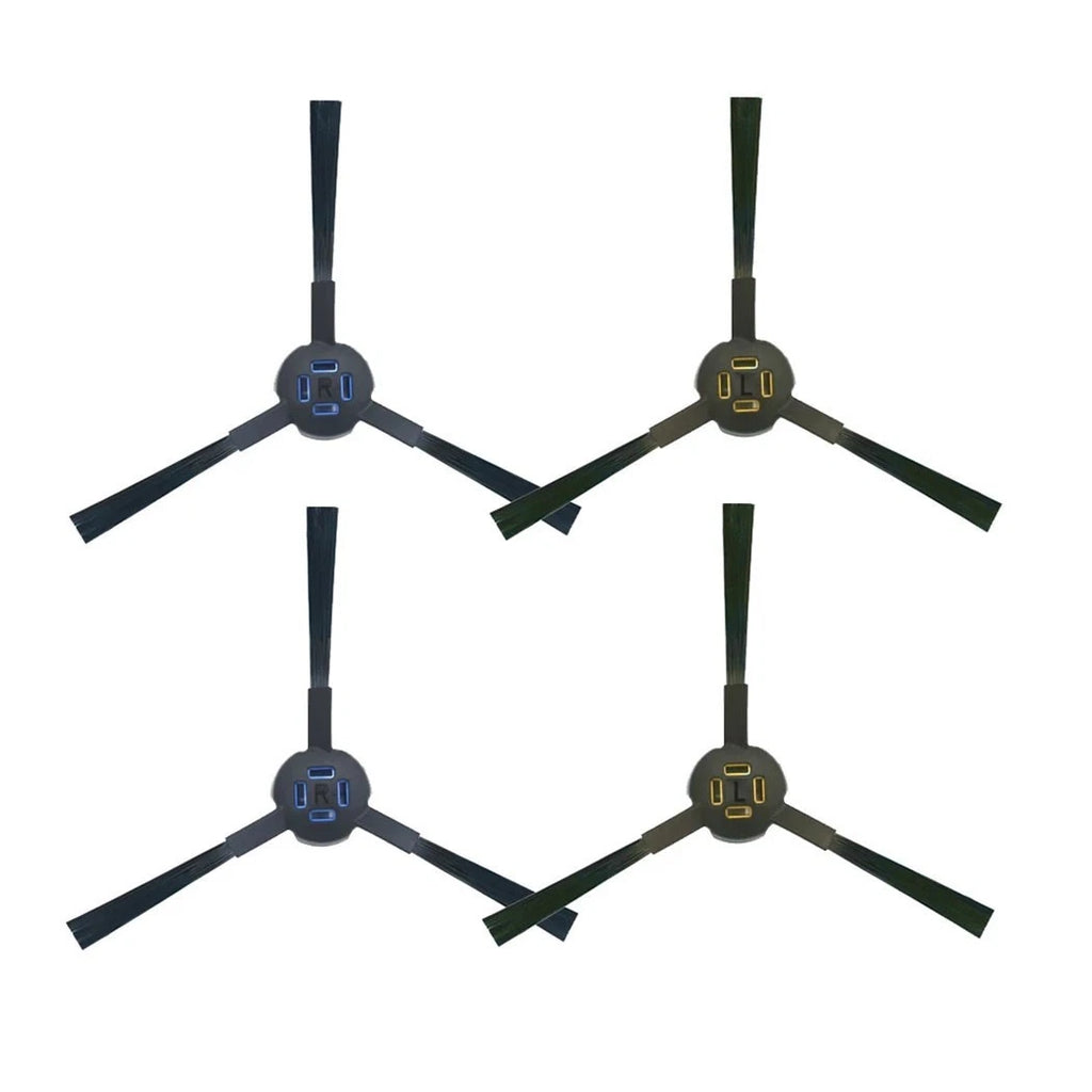 Set of 10 Replacement Vacuum Side Brushes for V8S Robot Vacuum Cleaner