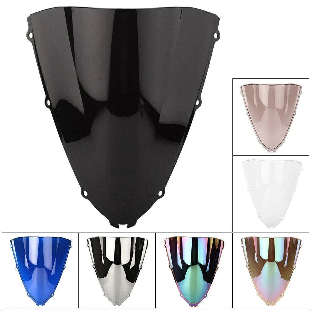 Blue Double Bubble Windscreen for Kawasaki Ninja ZX14R (2006-2024)