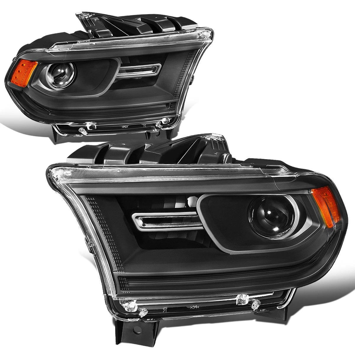 Pair of Projector Headlights for Dodge Durango (2014–2020)