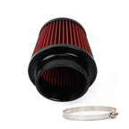 3" Dry Air Filter Inlet Cold Air Intake Cone with Dust Cover