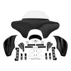 Matte Black Batwing Fairing with Windshield for Harley Softail (2005–2023)