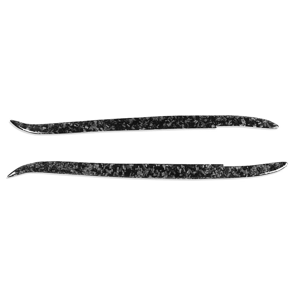2X Headlight Eyebrow Eyelid Cover for BMW 5 Series E39 (1997–2003)