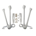 Rear Passenger Foot Pegs Footrest Bracket for Suzuki GSXR1000 (2009–2011)