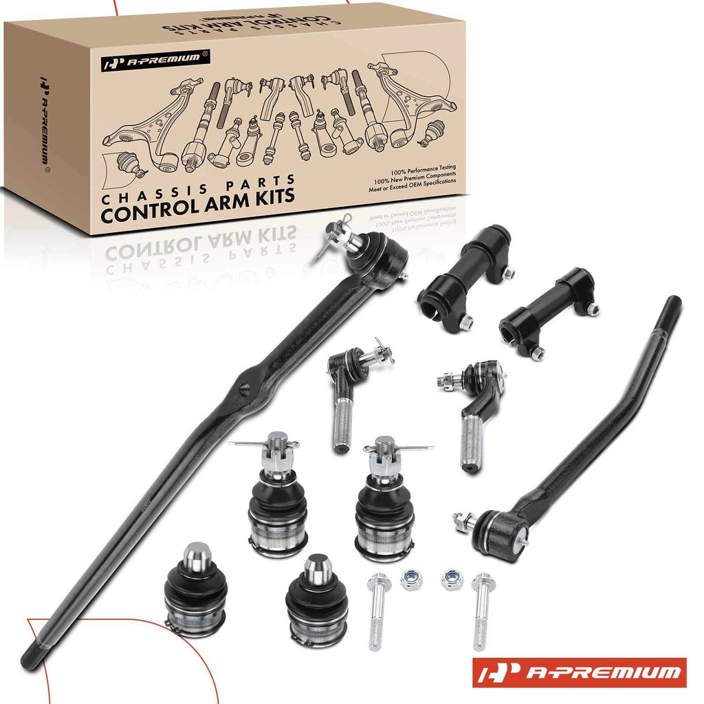 10x Ball Joint Tie Rod End for Ford E-250 (2003–2006)
