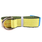 Set of 4 Lasso Wheel Lift Straps 2" Ratchet J Finger with Hook Towing Tie