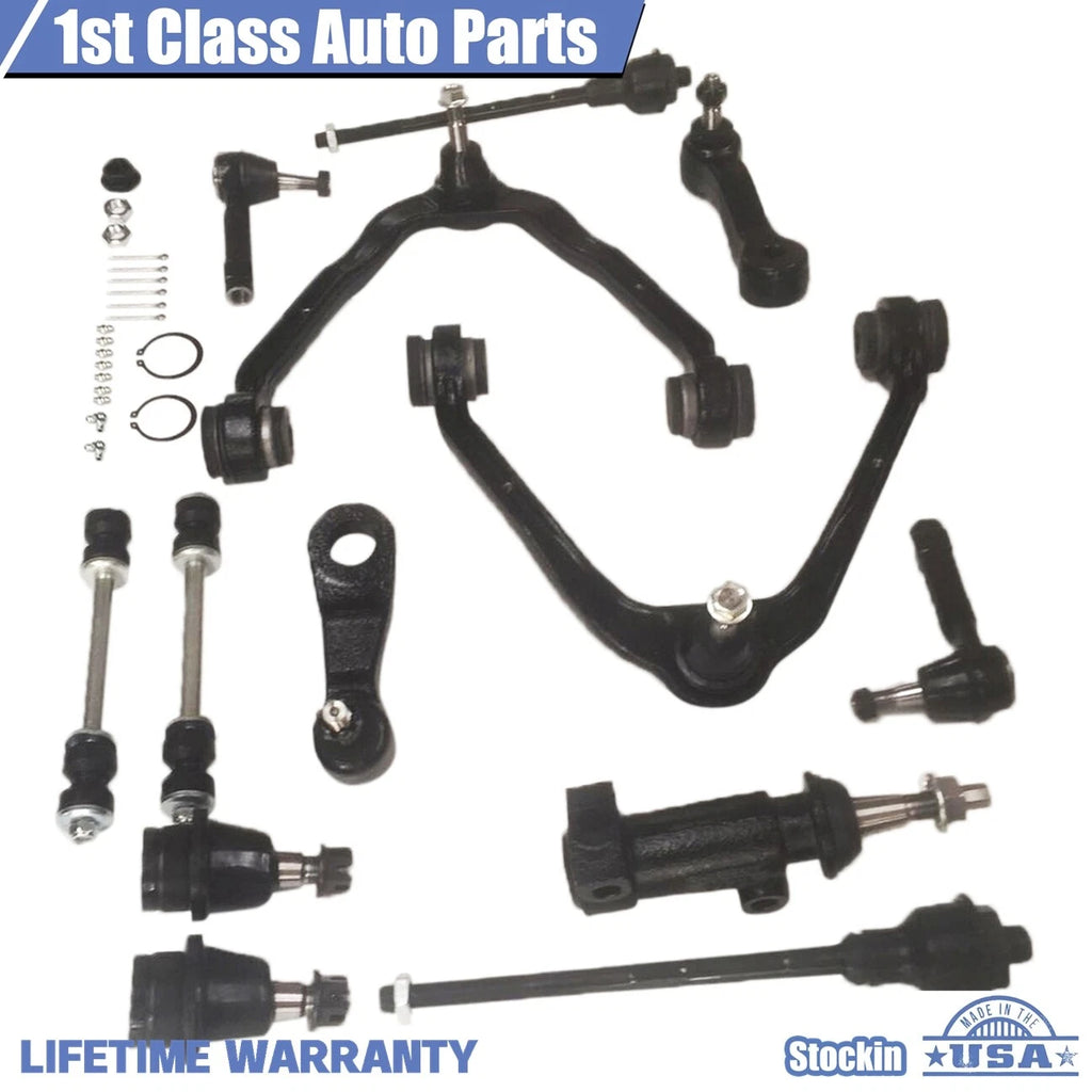 13pc Front Suspension Upper Control Arms for Chevrolet Tahoe GMC Yukon (1999–2006)