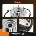 Front Wheel Bearings and Hubs for Ford F-150 (2015-2017)