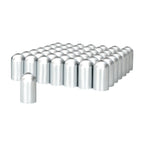 Chrome Lug Nut Covers Dome 33mm Thread-On for Ford F-150 (2004–2020)
