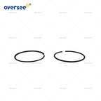 Set of 2 Piston Ring Set for Johnson Evinrude 9.9 15HP (200-102) 0435218 435218