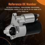 12V PMGR Starter Motor for Ford Explorer Sport Trac 4.0L (2001–2010)