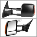 Towing Side Mirror for Toyota Tundra (2007–2016) LH/Driver, Powered, Heated, LED