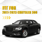 Gloss Black Chrome Delete Window Cover Decal for Chrysler 300 (2011–2023)