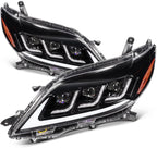 Pair Full LED Headlights for Toyota Sienna (2011–2020)