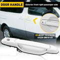 Set of 1 White Exterior Door Handle for Toyota Sienna (1998–2003)