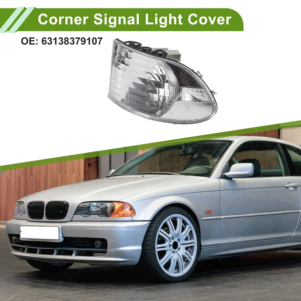 1Pc Left Corner Signal Light Cover for BMW 7 Series (1999–2001) No. 63138379107