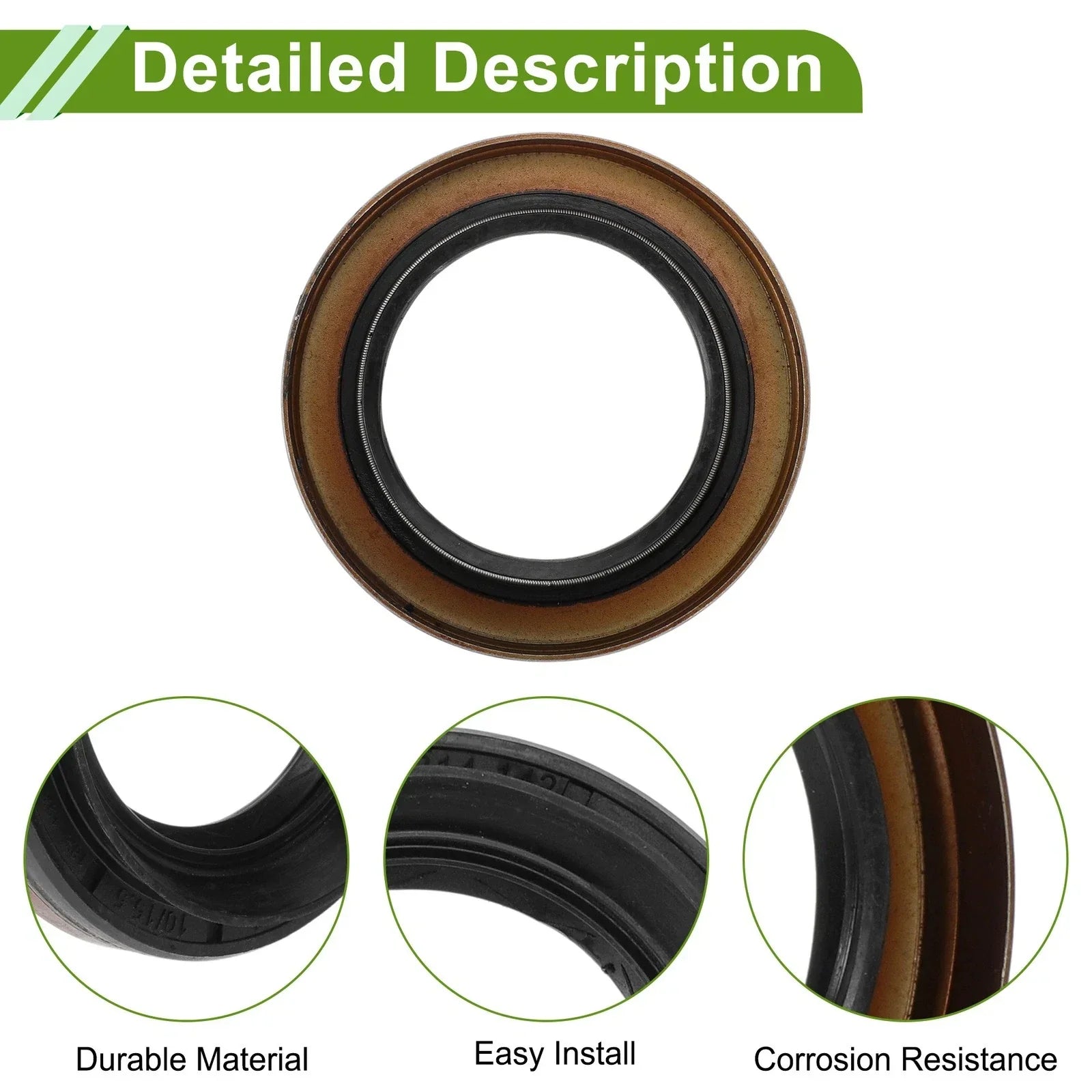 Drive Axle Shaft Oil Seal Left Differential Carrier Seal for BMW