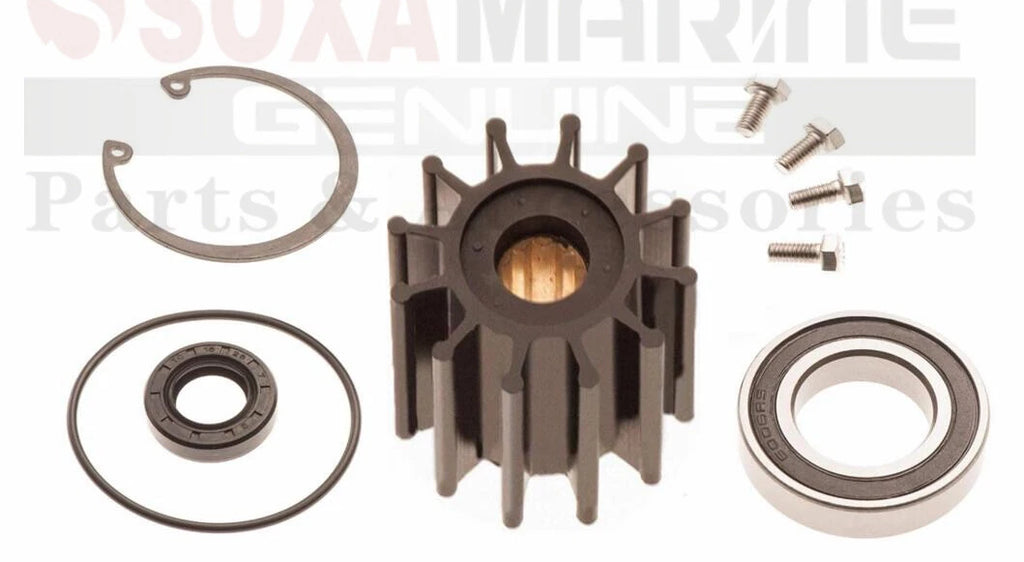 Raw Sea Water Pump Repair Kit for Volvo Penta (Crank Mounted)