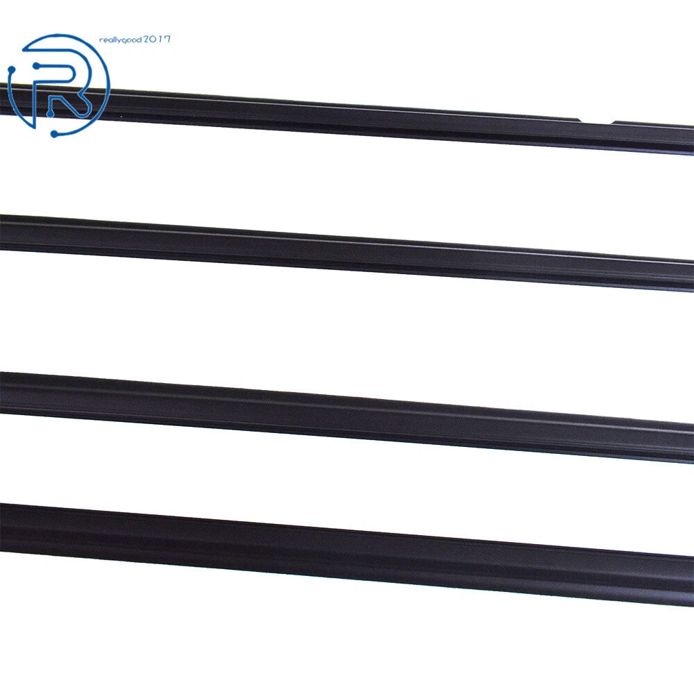 Set of 4 Weatherstrip Window Moulding Trim Seal for Toyota Corolla (2009–2012)
