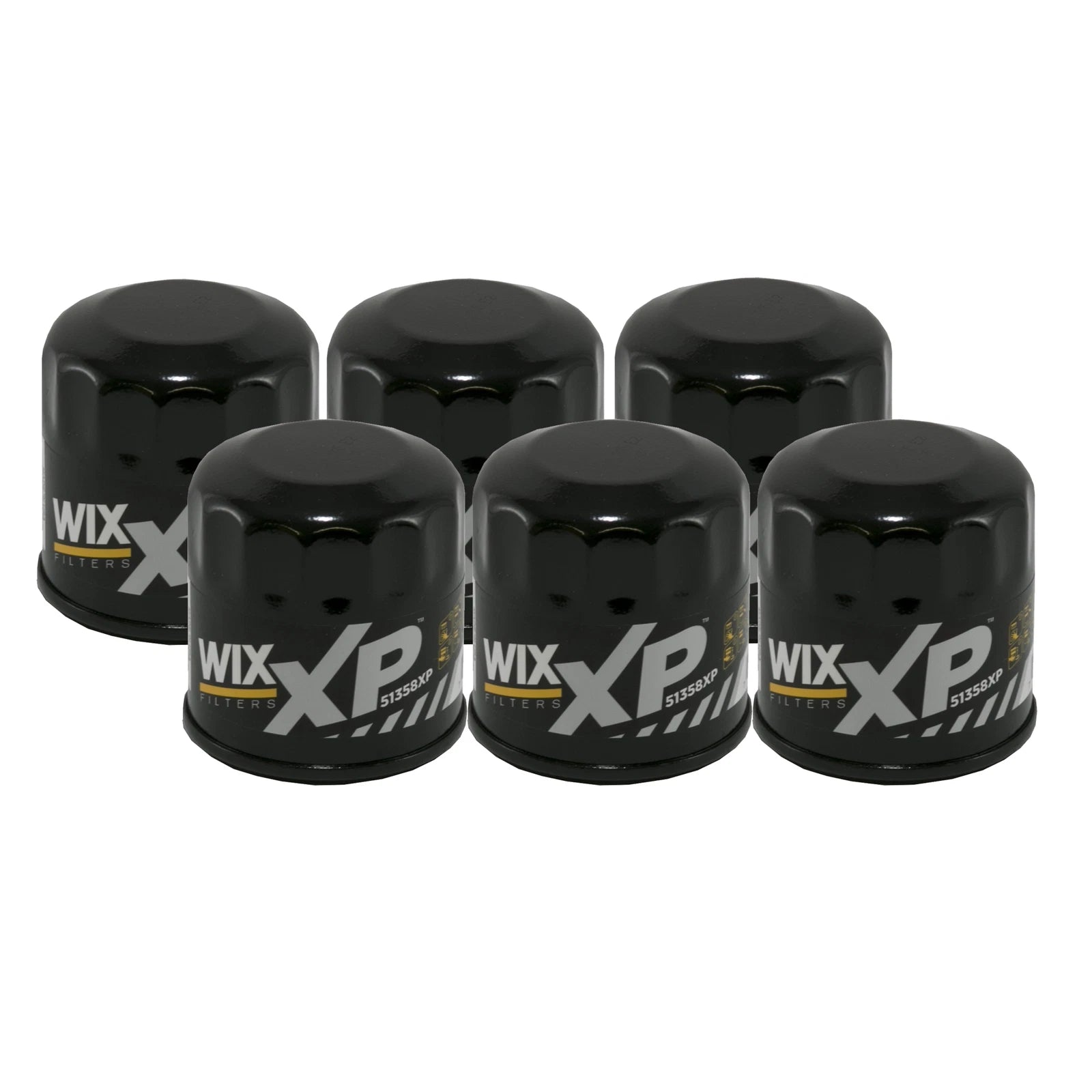 Set of 6 Wix XP Engine Oil Filters for Chevrolet Infiniti Kia Mazda Nissan