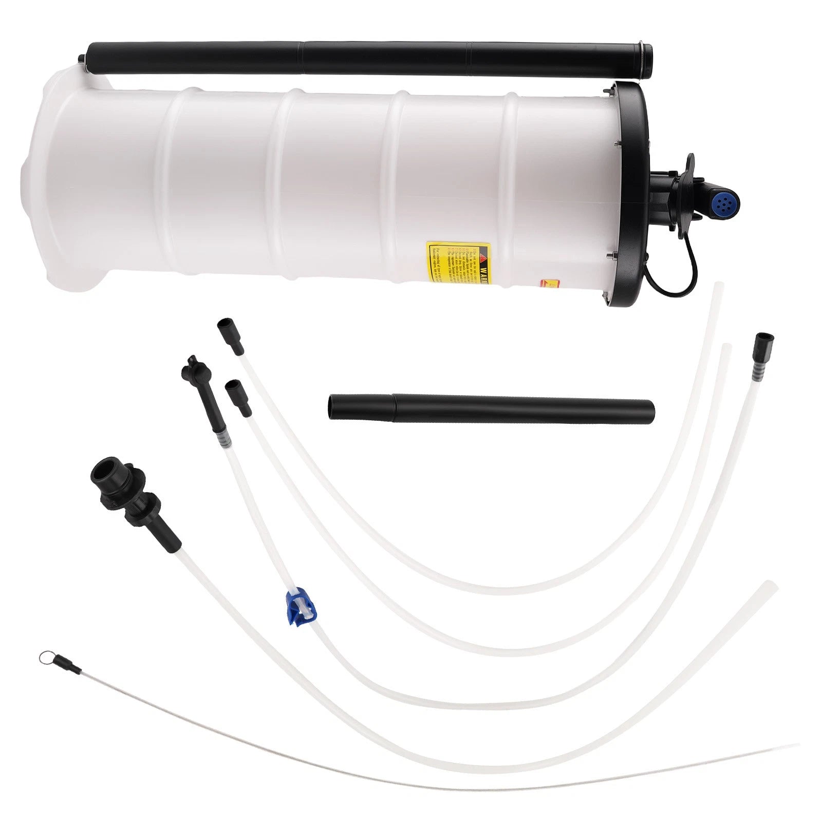 Oil Fluid Extractor Vacuum Fuel Petrol Pump Transfer Remover Tank for 6.5L Manual