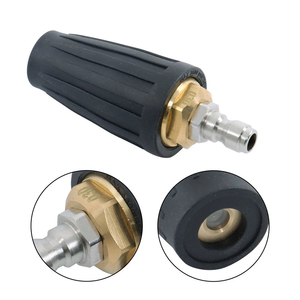 Turbo Nozzle Pressure Washer Tips for 3600 PSI (1/4" Quick Connector)