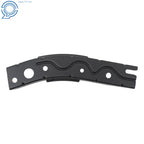 Rear Step Bumper for Toyota Tundra (2000-2006) Steel Black Complete Assembly