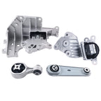 4X Motor Mount Set for Nissan Rogue 2.5L (2014–2020)