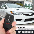 5 Button Key Fob Cover Case for Honda Accord Civic CR-V (2016-2023)