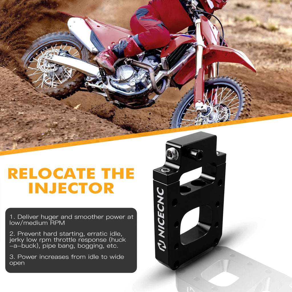 TPI Injector Relocation Block for KTM 150 300 EXC XCW 250 300 XC (2022)