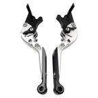 Silver Extendable Brake Clutch Levers for BMW R1200GS (2004-2012) R1200GS ADV (2006-2013)
