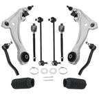 10pcs Front Suspension Kit Control Arms Tie Rods for Nissan Maxima (2009–2014)