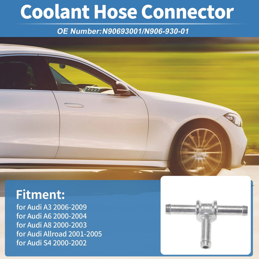 Engine Coolant Hose Connector for Audi A3 (2006–2009) No.N90693001