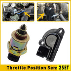 Set of 2 Idle Control & Throttle Position Sensors for Chevrolet C1500 (1991–1995)