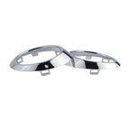 1 Pair Chrome L+R Bumper Fog Light Bezel Ring Cover for Benz W251 R320 (2006–2012)
