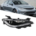 Headlight for Chrysler 200 (2016–2017) Halogen Passenger Side