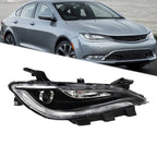 Headlight for Chrysler 200 (2016–2017) Halogen Passenger Side