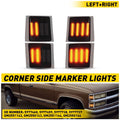 LED Side Corner Marker Lights for Chevrolet C K 1500 2500 3500 (1994–1999)